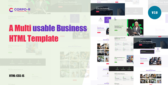 Corpo-R Business & Corporate HTML Template