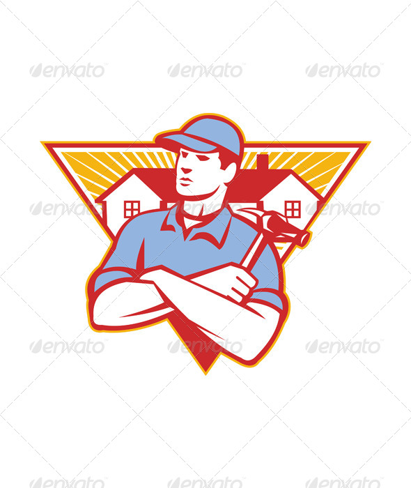 Builder Construction Worker Hamm - People Characters