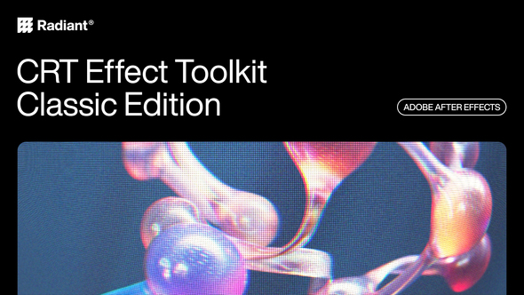 CRT Effect Overlay, After Effects Project Files | VideoHive