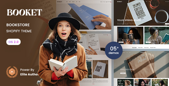 Booket – Bookstore Shopify 2.0 Theme