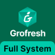 GroFresh - (Grocery, Pharmacy, eCommerce, Store) App and Web with Laravel Admin Panel + Delivery App
