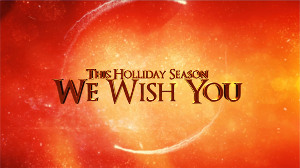 Christmas Titles Opener 2025 Openers template preview