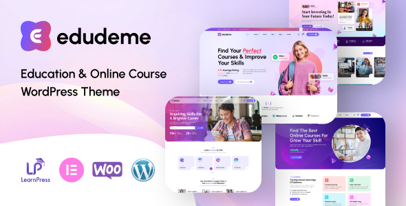 Edudeme - Education & Online Course WordPress Theme