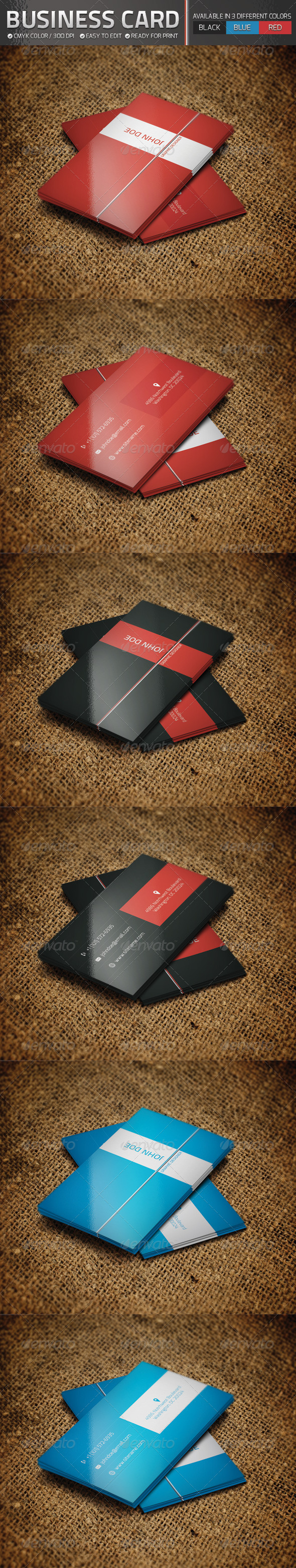 Business Card Set - Corporate Business Cards