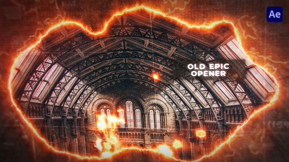 Old Epic Intro Opener Openers template preview