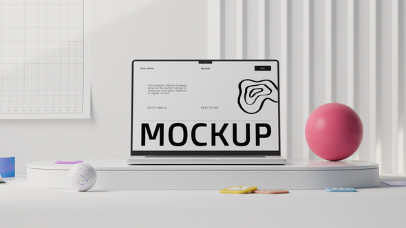 Laptop Mockup Product Promo template preview