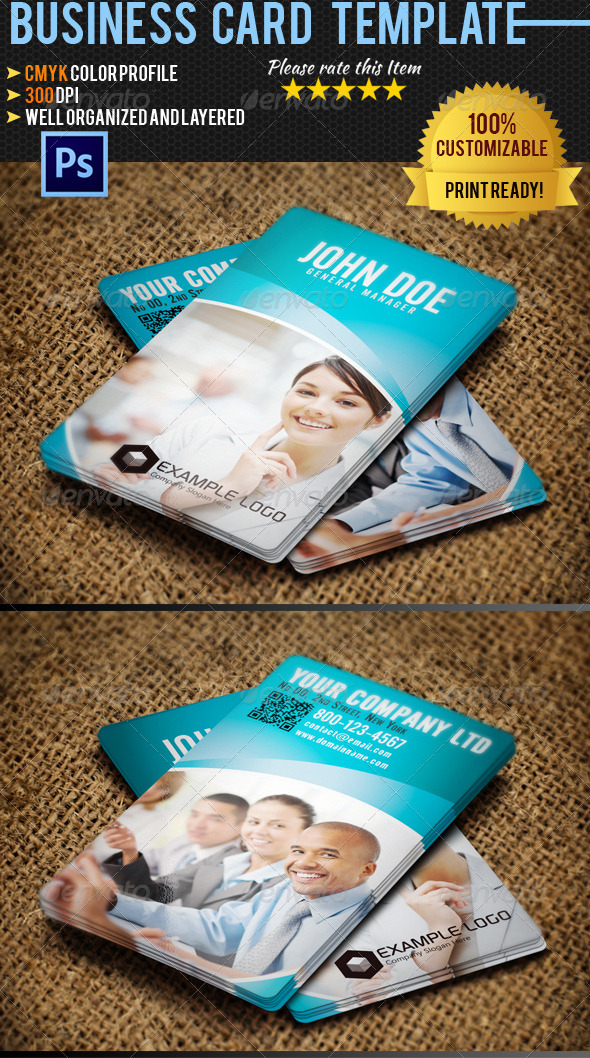 Corporate Business Card 030 - Corporate Business Cards