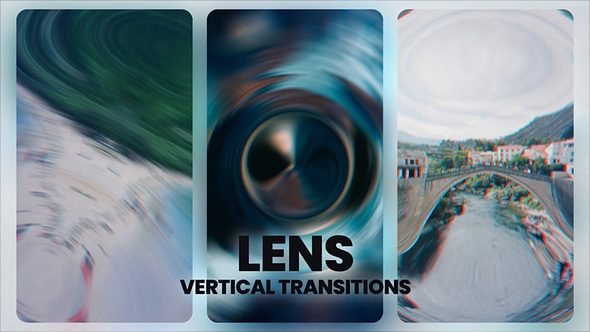 Lens Vertical Transitions Elements template preview