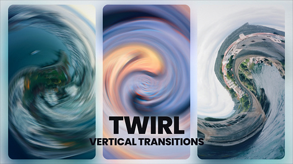 Twirl Transitions Elements template preview