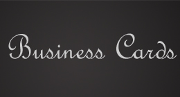 Premuim Business Cards