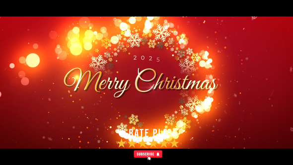 Merry Christmas Openers template preview