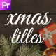 Christmas Titles Pack / MOGRT - VideoHive Item for Sale