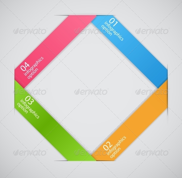 Infographic Template Business Vector Illustration - Web Technology