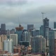 Downtown Chicago and Willis Tower Low Clouds Fog Day - VideoHive Item for Sale