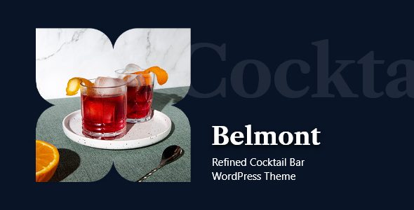 Belmont - Cocktail Bar WordPress Theme