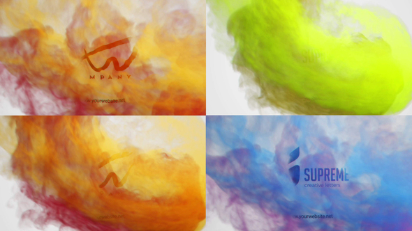 Smoke Unveil Premiere Pro template preview