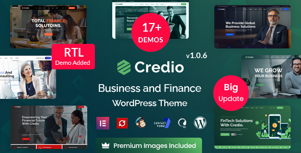 Credio - Business and Finance WordPress