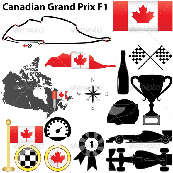 Canadian Grand Prix F1 - Sports/Activity Conceptual