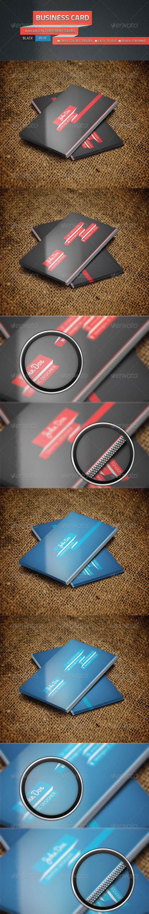 Personal Business Card Set - Corporate Business Cards