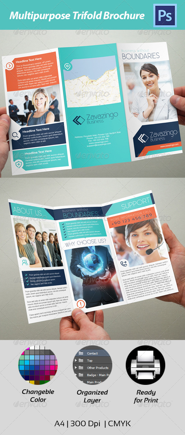 Trifold Brochure - Corporate Flyers