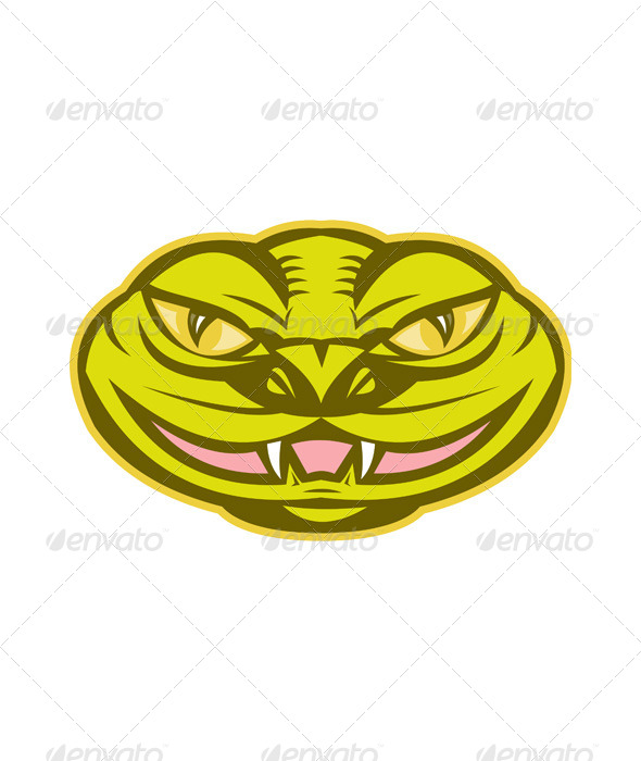 Viper Snake Serpent Head - Animals Characters