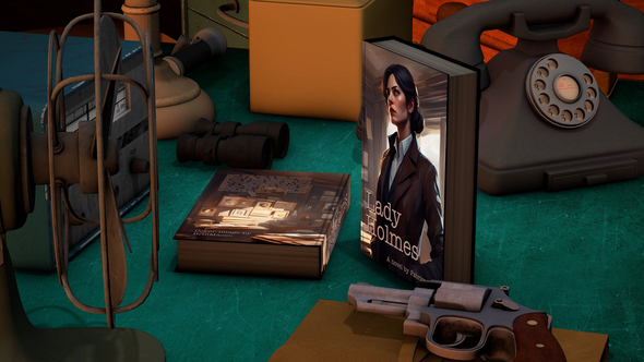 Detective Novel Promotion Product Promo template preview