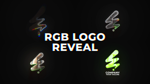 Rgb Light Logo Reveal Logo Stings template preview