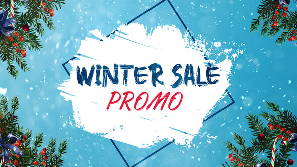 Winter Sale Promo Product Promo template preview