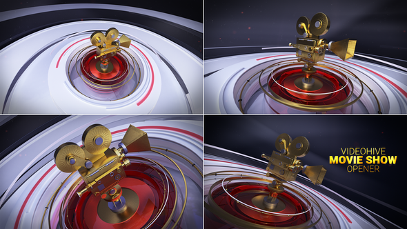 Cinema Camera Opener // Movie Show // Film Show Openers template preview
