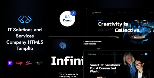 IT Infinite - IT Solutions and Services Company HTML5 Template