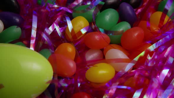 Cinematic, Rotating Shot of Easter Cookies on a Plate - COOKIES EASTER 027 alt