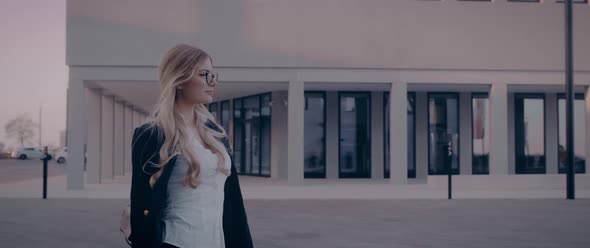 Secretary Woman with Glasses alt