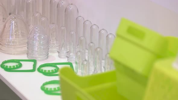 Various Empty Transparent Test Tubes for a Lab alt