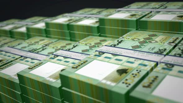 Lebanon pound money banknote pack growth up loop alt