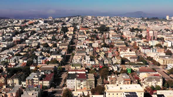 San Francisco Golden Gate Park Urban Elevate Aerial 4K UHD