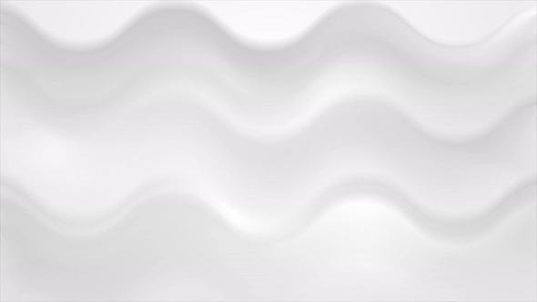 Grey Abstract Smooth Liquid Waves