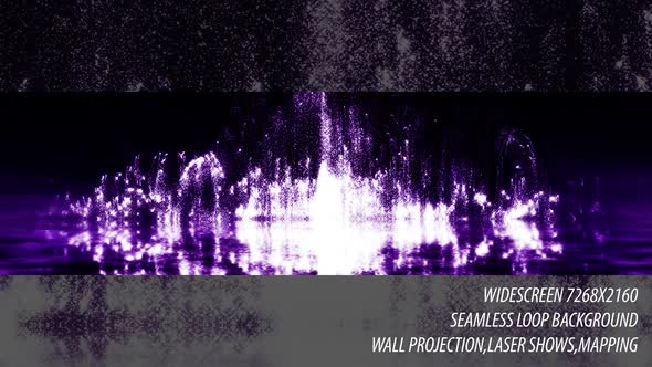 White Purple Particles Background alt