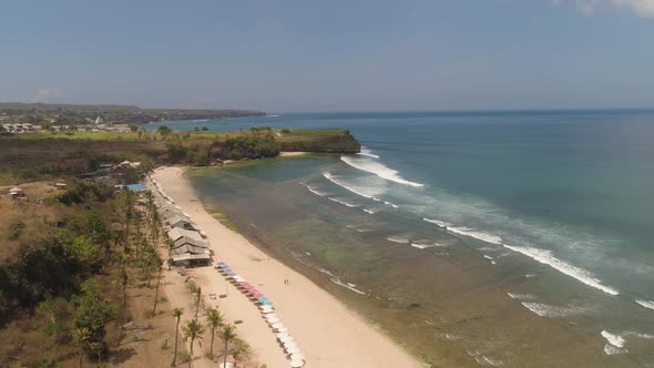 Seascape with Beach Bali Indonesia alt