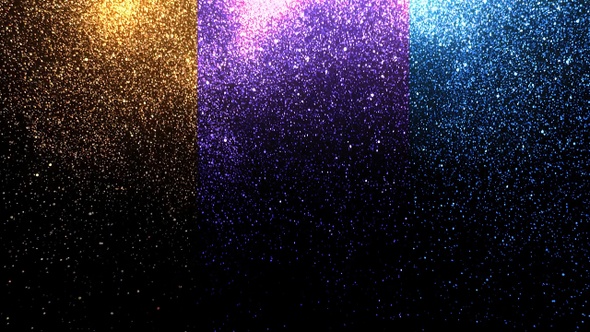 Elegant Glitter Background Loop different colors