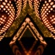 Light Color VJ Triangle Bulb Tunnel Full HD - VideoHive Item for Sale