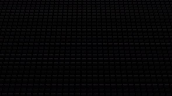 3d Abstract Dark Geometric Bg with Gray Cubes Flash with Multicolor Neon Light in  Randomly alt