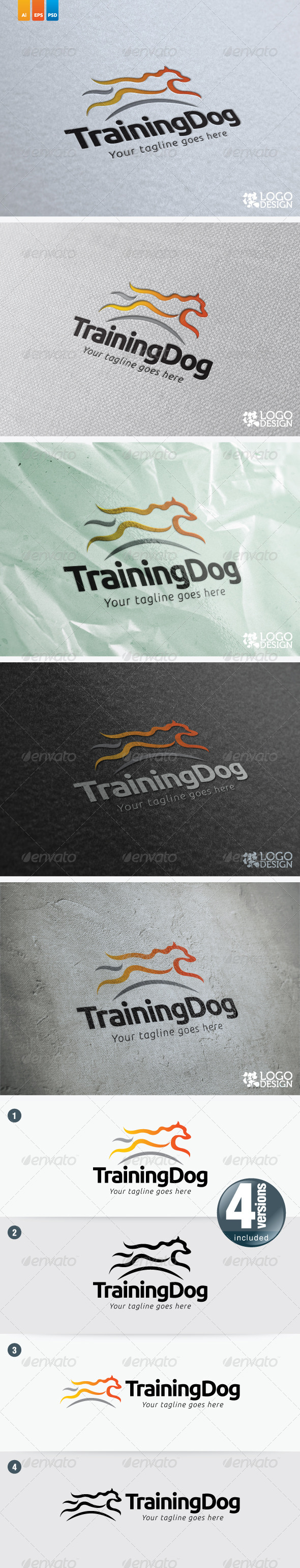 Training Dog - Animals Logo Templates
