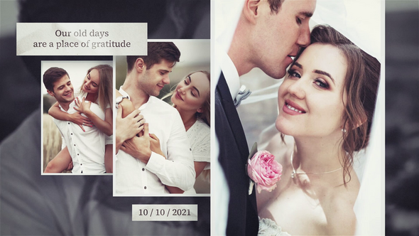 Beautiful Moment Photo Slideshow folder Video Displays template preview