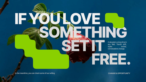 Typography Infographics template preview