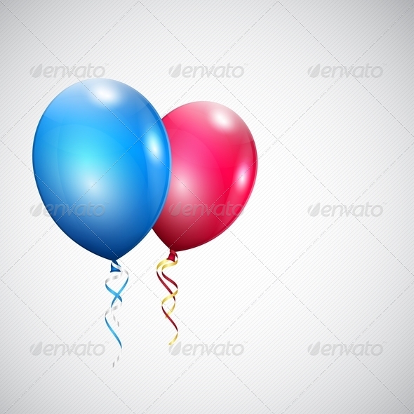 Two Balloons - Birthdays Seasons/Holidays