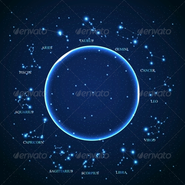 Zodiac Sign Vector - Decorative Symbols Decorative
