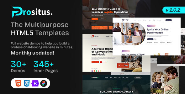 Prositus - The Multipurpose HTML5 Template