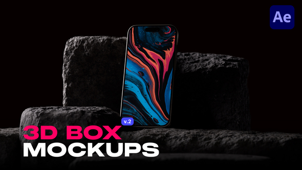 Concrete Phone Mockups v2 Video Displays template preview