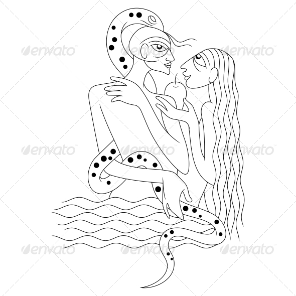Hindu Lord Vishnu Religious Vector Design - Religion Conceptual