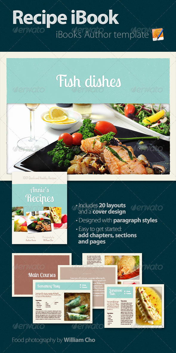 Recipe iBook - Digital Books ePublishing